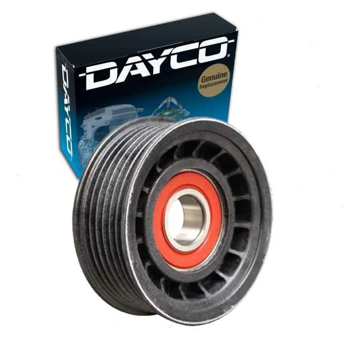 Dayco AC Bypass Drive Belt Idler Pulley for 2003-2004 Chevrolet Express 3500 6.0L V8