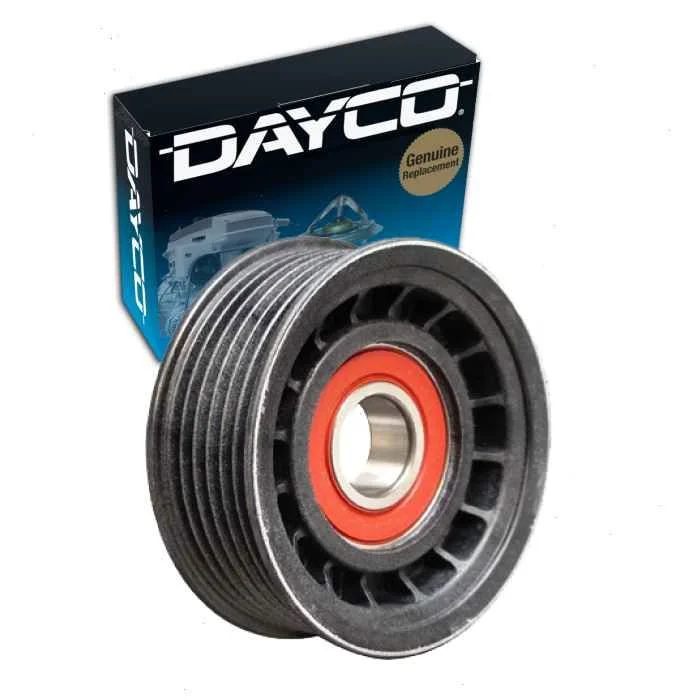 Dayco AC Bypass Drive Belt Idler Pulley for 2003 Chevrolet Express 2500 6.0L V8