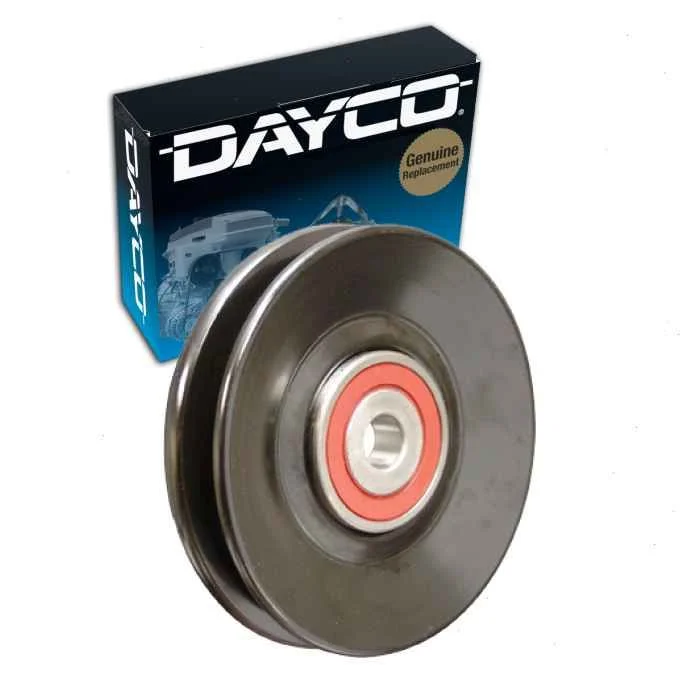 Dayco AC Drive Belt Idler Pulley for 2000 Chrysler Voyager 3.0L V6