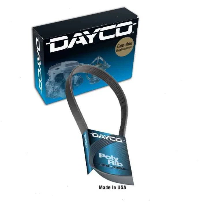 Dayco AC Serpentine Belt for 2019 Audi A8 Quattro 3.0L V6