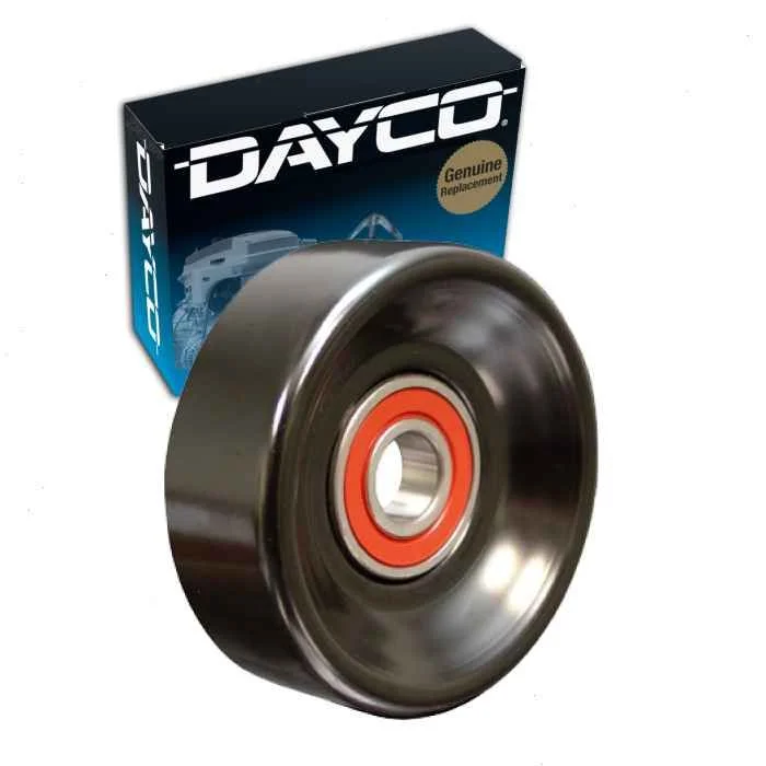 Dayco Alternator Water Pump Power Steering Drive Belt Idler Pulley for 2001-2006 GMC Sierra 3500 6.0L V8