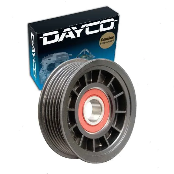 Dayco Alternator Water Pump Power Steering Drive Belt Tensioner Pulley for 2000-2008 GMC Yukon 4.8L 5.3L 6.2L V8