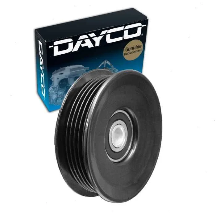 Dayco Drive Belt Idler Pulley for 2001-2003 GMC Sierra 2500 HD 6.6L V8