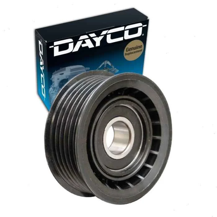 Dayco Grooved Pulley Drive Belt Idler Pulley for 2011-2019 Dodge Challenger 5.7L 6.4L V8