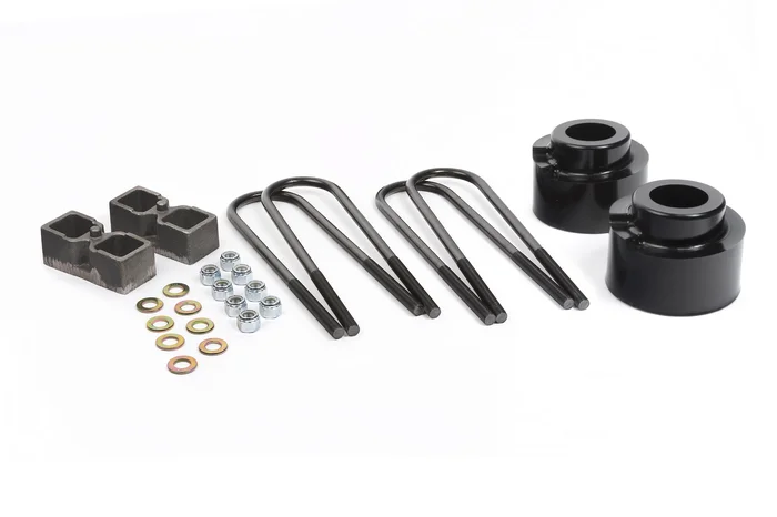 Daystar 05-18 Ford Super Duty 2 Inch Lift Dana 70 Sterling W/ 4 Inch OD Axle Tubes – KF09128BK