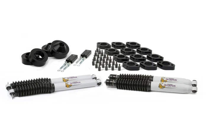 Daystar 07-18 Jeep Wrangler JK 2.75 Inch Combo Kit W/Shocks Fits Automatic Transmissions Only – KJ09161BK