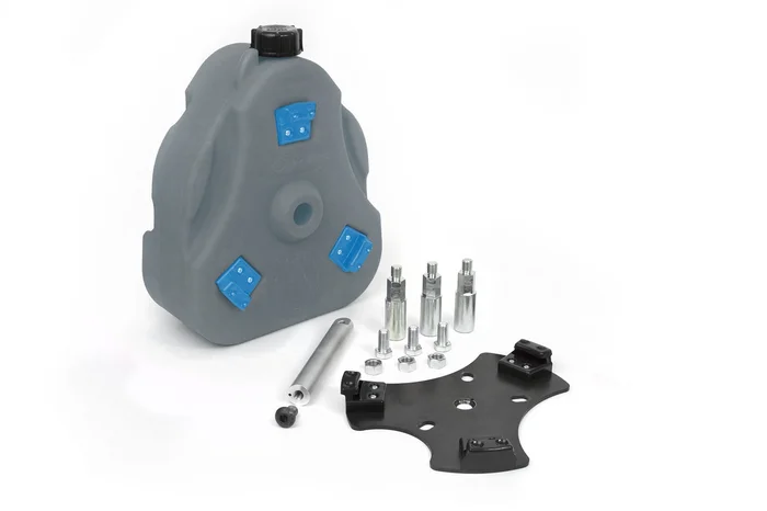 Daystar 46-75 Jeep CJ Cam Can Kit Gray Drinking Water W/ Spout – KJ71035RB