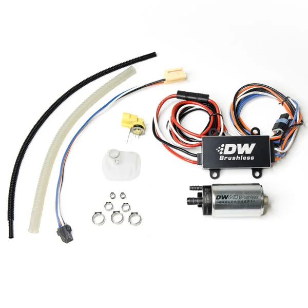 DeatschWerks 03-13 Chevy Corvette 440lph InTank Brushless Fuel Pump w/9-0909 Instl kit/C102 Contrllr – 9-442-C103-0909