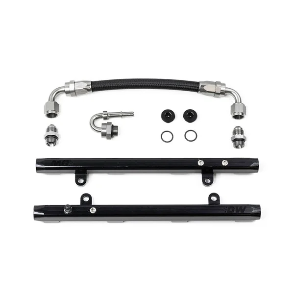 DeatschWerks 11-17 Ford Mustang / F-150 Coyote 5.0 V8 Fuel Rails w/ Crossover – 7-301-OE