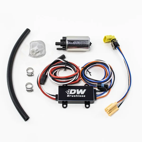DeatschWerks DW440 440lph Brushless Fuel Pump w/ Dual Speed Controller – 9-441-C102-0900