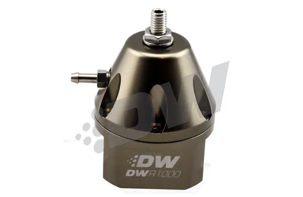 DeatschWerks DWR1000 Adjustable Fuel Pressure Regulator – Titanium – 6-1000-FRT