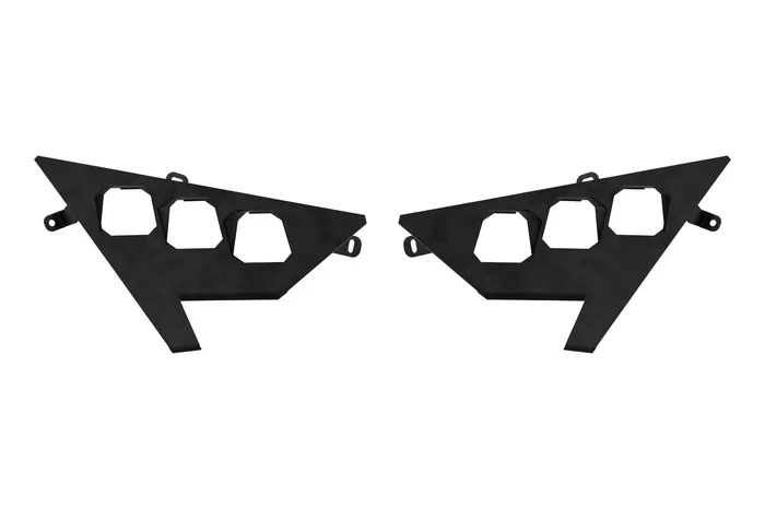Diode Dynamics 20+ Polaris RZR C1 Headlight Mounting Bracket Kit (Pair) – DD7643P