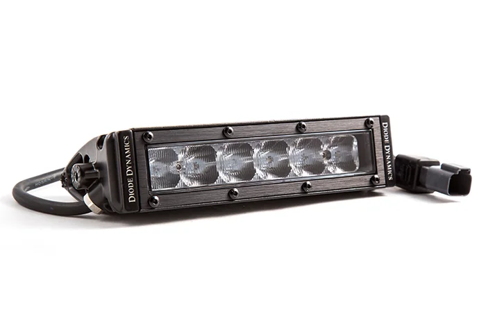 Diode Dynamics 6 Inch LED Light Bar Single Row Straight SS6 White Driving Light Bar Single-DD5014S