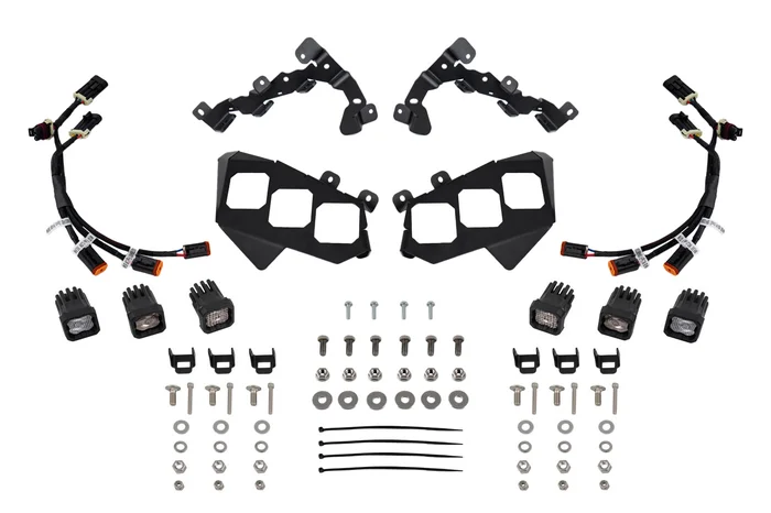 Diode Dynamics Can-Am Maverick X3 C1 Headlamp Kit Sport White ABL – DD7887