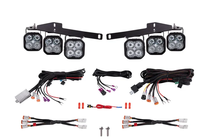 Diode Dynamics Raptor 17-20 SS3 LED Fog Kit White Sport-DD6363