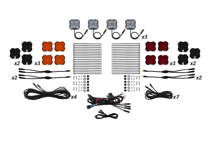 Diode Dynamics Single-Color Rock Light Installer Magnet Mount Kit (12-pack) – DD7747