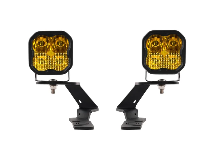 Diode Dynamics SS3 LED Ditch Light Kit for 19-21 Ford Ranger, Sport Yellow Combo-DD6584