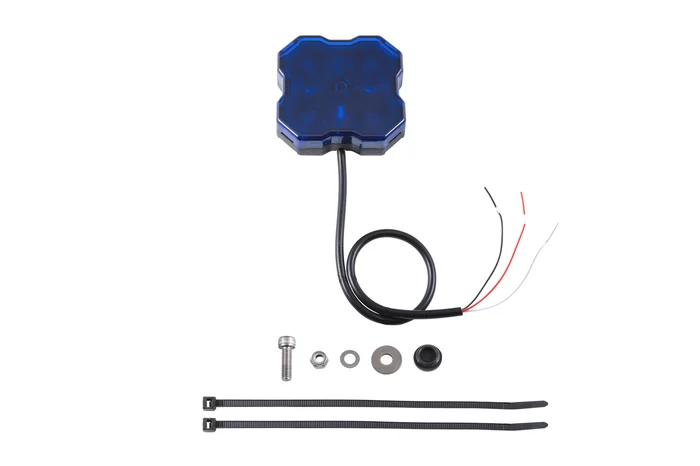 Diode Dynamics Stage Series Single-Color LED Rock Light, Blue Hookup (one) – DD7433