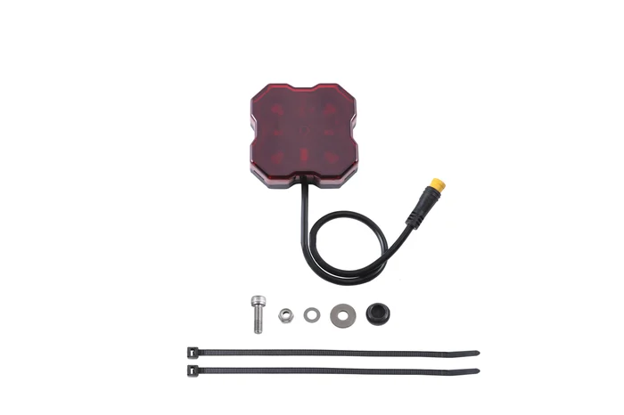 Diode Dynamics Stage Series Single-Color LED Rock Light, Red M8 (one) – DD7437