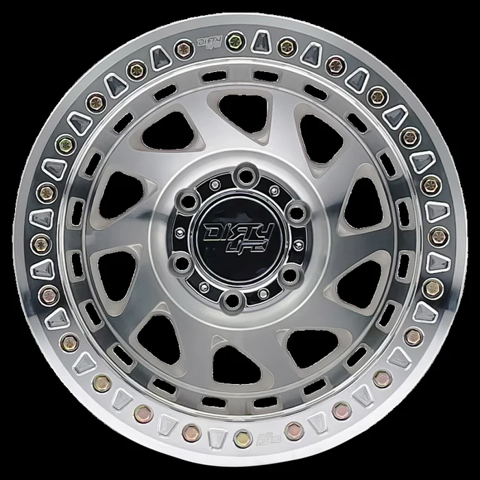 Dirty Life 9313 Enigma Race 17×9 / 6×139.7 BP / -38mm Offset / 106mm Hub Machined Wheel