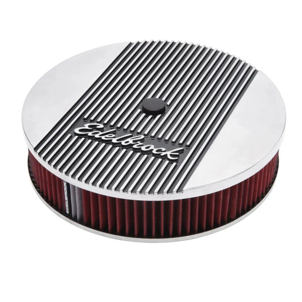 Edelbrock Air Cleaner Elite II 14In Diameter w/ 3In Element Polished – 4266
