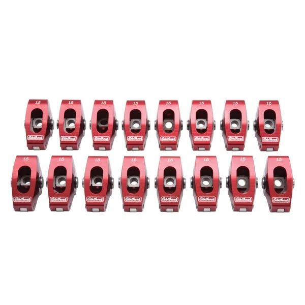 Edelbrock Roller Rocker Arm Wide Body SBC 1 5 1 (Set of 16) – 77760