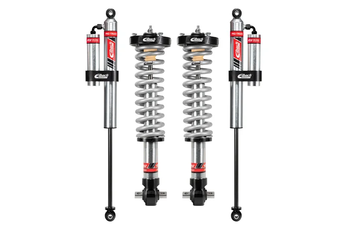 Eibach Springs E86-35-059-04-22 Pair of Front Coilovers + Rear Reservoir Shocks