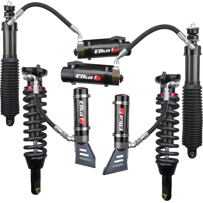 Elka Suspension 90001 Toyota Tacoma 4X4 Front & Rear Kit 2.5 DC Res. Kit (4 Shocks) – 0-2 in. Lift