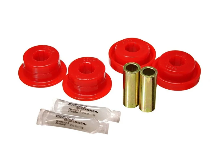 Energy Suspension 07-17 Jeep Wrangler JK Front Control Arm Bushing – Axle Only Position – Red