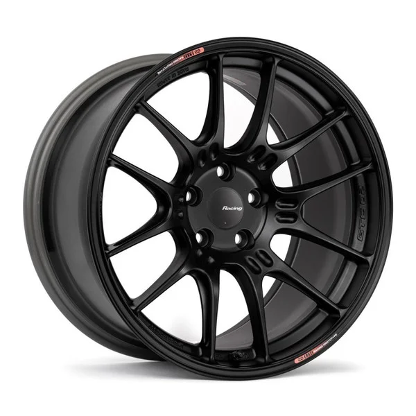 Enkei GTC02 18×8.5 5×120 35mm Offset 72.5mm Bore Matte Black Wheel – 534-885-1235BK