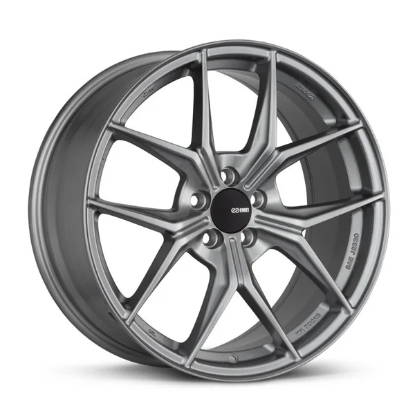 Enkei TSR-X 18×8 45mm Offset 5×114.3 BP 72.6 Hub Bore Storm Gray Wheel – 529-880-6545GR