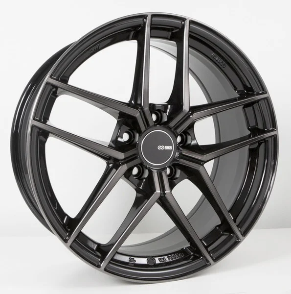 Enkei TY5 18×8.5 5×114.3 25mm Offset 72.6mm Bore Pearl Black Wheel – 498-885-6525MBM