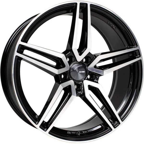 Enkei Victory 20×8.5 5×114.3 40mm Offset 72.6mm Bore Black Machined Wheel – 532-285-6540BKM