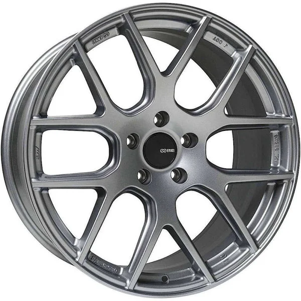 Enkei XM-6 17×7.5 5×100 45mm Offset 72.6mm Bore Storm Gray Wheel – 531-775-8045GR