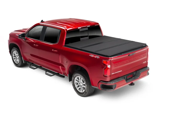 Extang Solid Fold 2.0 Tonneau Black Textured Paint Chevy Silverado/GMC Sierra 2500 HD/3500 HD 8ft. Bed without Factory Side Storage Boxes – 83658