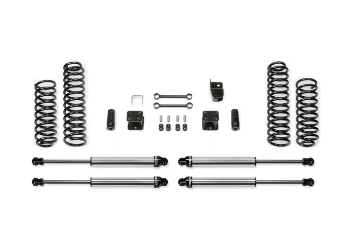Fabtech Sport System, 3 in. Lift w/ Dirt Logic Shocks For 07-18 Jeep JK 2-Door. – K4047DL