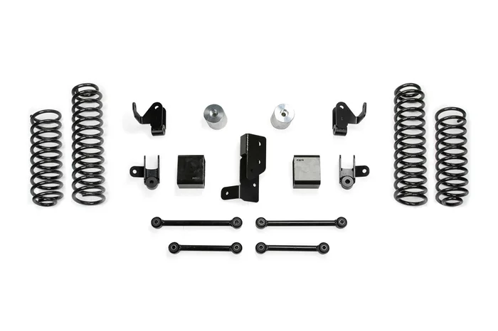 Fabtech Sport System, 3 in. Lift w/ Shock Extension For 21 Jeep JL 4Xe 4-Door. – K4200