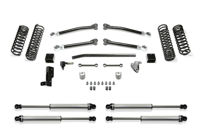 Fabtech Trail, 3 in. Lift w/ Dirt Logic Shocks For 20-22 Jeep JL 4WD 4-Door Diesel/392. – K4207DL