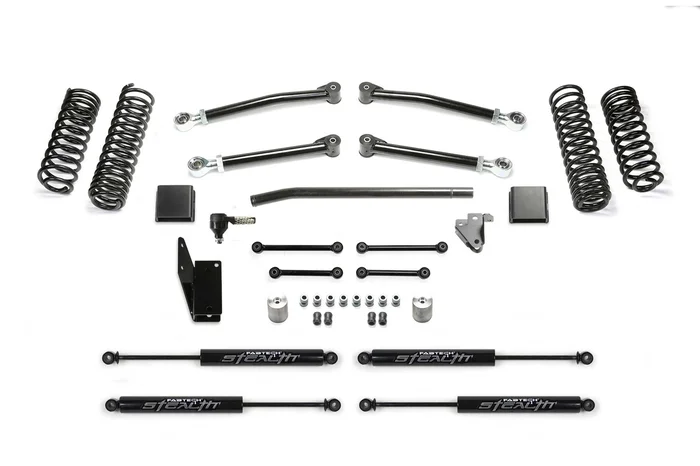 Fabtech Trail, 3 in. Lift w/ Stealth Shocks For 20-22 Jeep JT 4WD Diesel. – K4195M