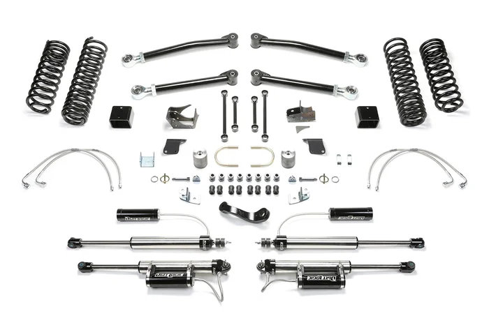 Fabtech Trail LT, 5 in. Lift w/ Dirt Logic Resi Shocks For 07-18 Jeep JK 4-Door. – K4071DL
