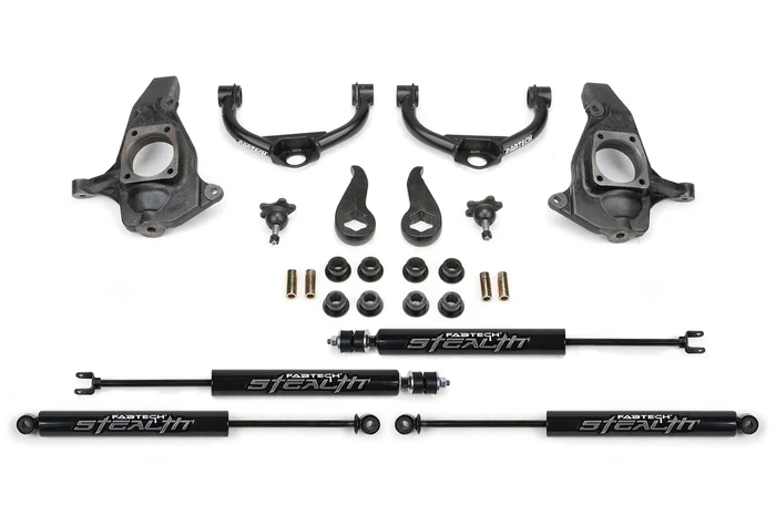 Fabtech Ultimate System, 3.5 in. Lift w/ Stealth Shocks For 11-19 GM C/K2500Hd/3500Hd. – K1055M