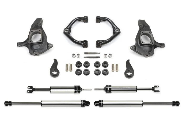Fabtech Ultimate System, 3.5 in. Lift w/ Uniball Uc and Dirt Logic Shocks For 11-19 GM C/K2500Hd/3500Hd. – K1065DL