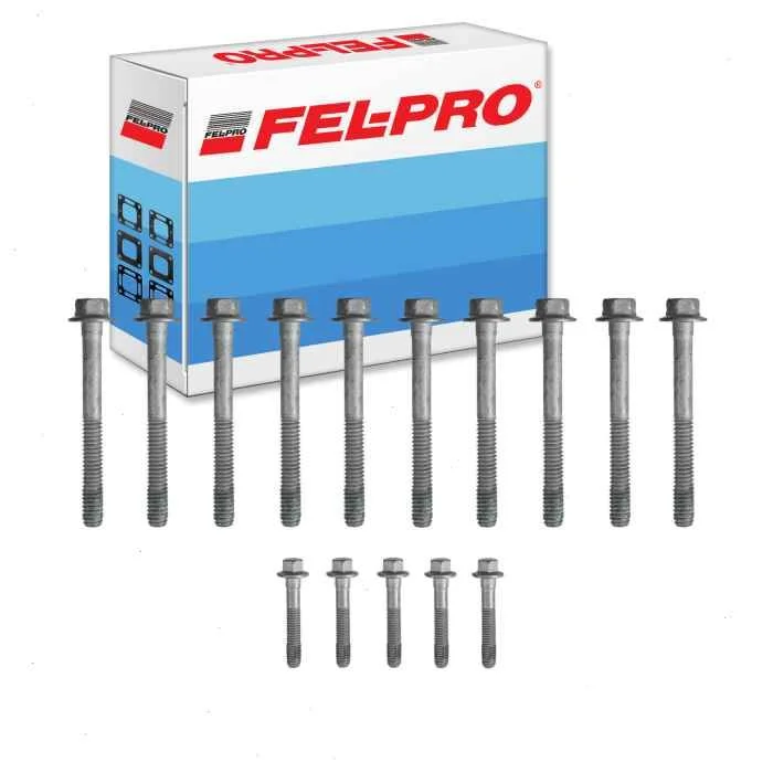 Fel-Pro Engine Cylinder Head Bolt Set for 2016 Chevrolet Suburban 3500 HD 6.0L V8