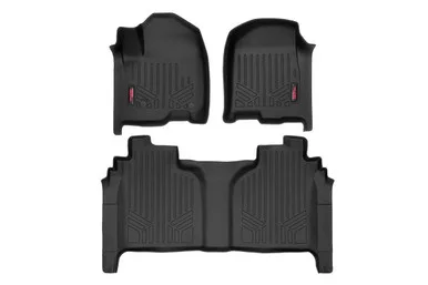 Floor Mats FR & RR FR Bucket Crew Chevy/GMC 1500/2500HD/3500HD (19-23)