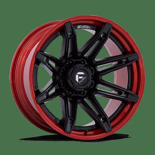 Fuel 1PC BRAWL 20X10 8X180 124 -18 M-BLK RD