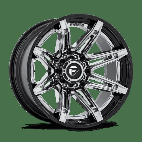 Fuel 1PC BRAWL 22X10 6X135 87 -18 CHR G-BLK
