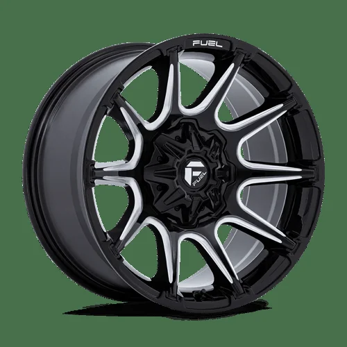 Fuel 1PC SUPER C 22X12 6X135/5.5 106 -44 GBLK MIL