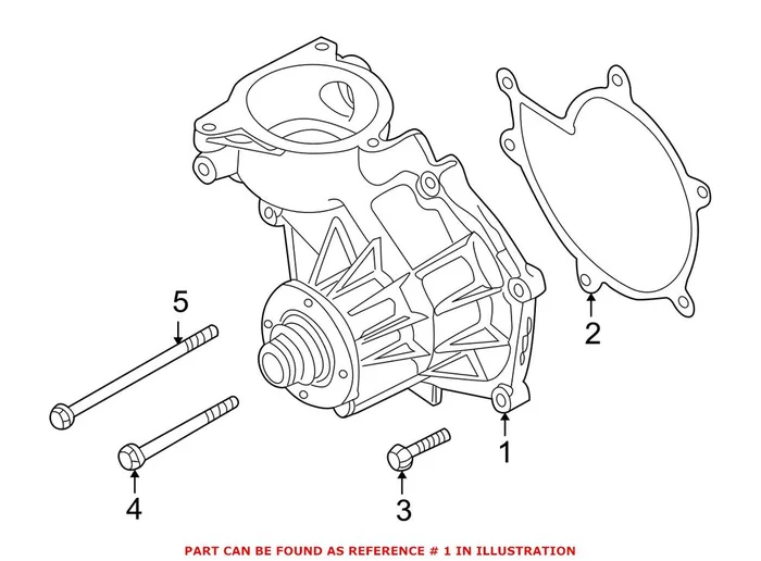 Genuine BMW 11517830236 – Engine Water Pump
