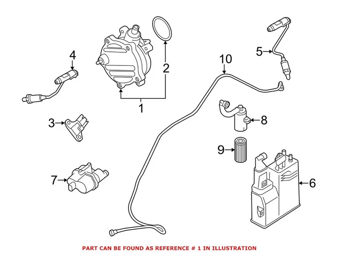 Genuine BMW 11668605976 – Vacuum Pump