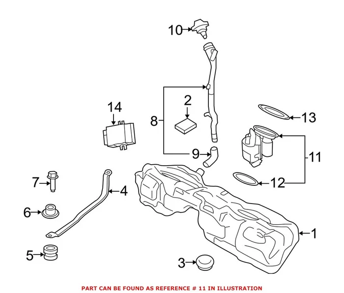 Genuine BMW 16112284693 – Electric Fuel Pump